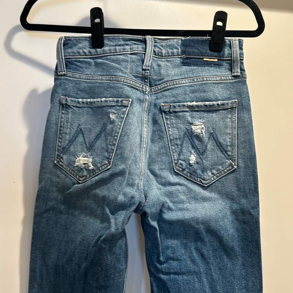 Mother High Waisted Rider Ankle Sz 25